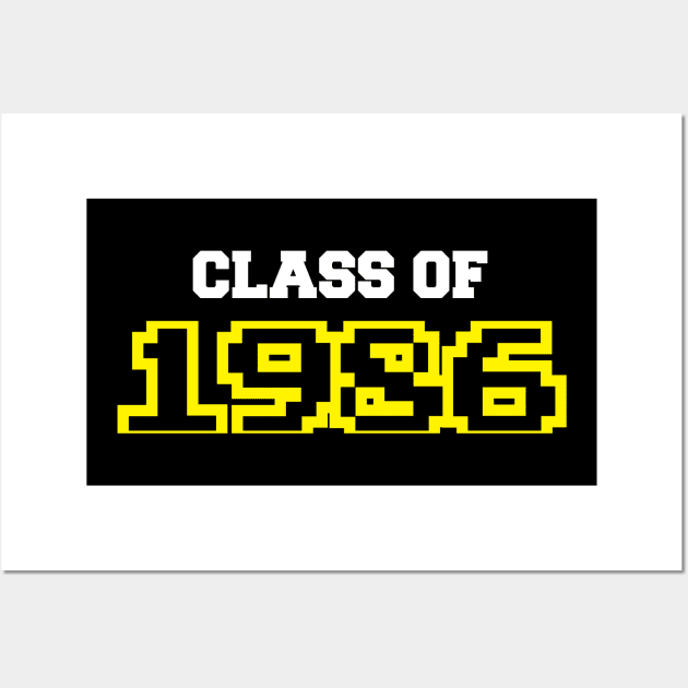 Class of 1986 Wall Art by Illustratorator